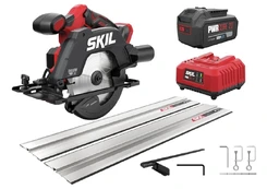 Akumuliatorinis diskinis pjūklas Skil 3551AB, 20 V, su liniuote kaina