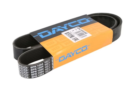 V formos rumbuoti diržai DAYCO 8PK1054HD