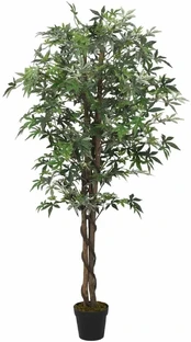 Dirbtinis klevas, žalios spalvos, 120 cm, 336 lapai kaina