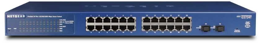 Šakotuvas SWITCH NETGEAR GS724T-600EUS