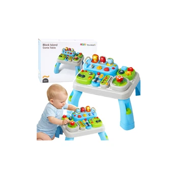 Lean Toys Interactive Educational Table for Toddlers Sound Modules