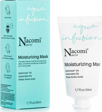 Veido kaukė Nacomi Next Level Moisturizing Mask, 50 ml