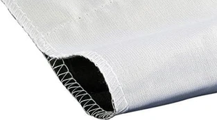 StudioKing background cloth 2.7x5m, black/white | 8718127068439