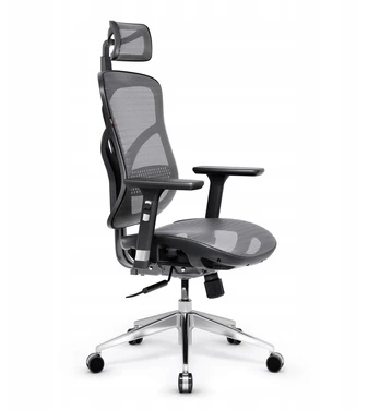 Ergonominė biuro kėdė DIABLO V-BASIC juoda-pilka