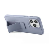 iLike iPhone 15 Pro silikoninis dėklas su Apple Purple stovu