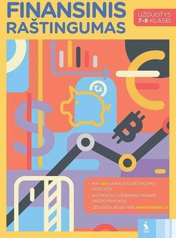 KNYGA Finansinis raštingumas. Užduotys 7-8 kl.