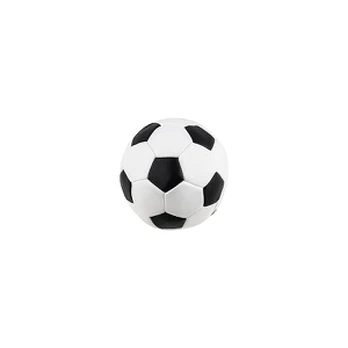 FASHY Black/White Mini Futbolo kamuolys 10 cm