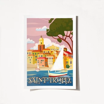 Reprodukcija Saint Tropez-2008