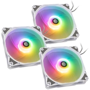 „BitsPower Notos 120 Digital RGB 3-pack“ ventiliatorius + šakotuvas (BPTA-FX1812NTWH-1)