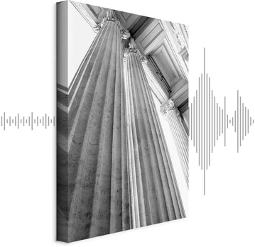 Artgeist Paveikslas - Stone Columns (1 Part) Vertical