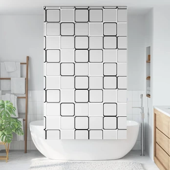 Dušo roletas, 130x240 cm, audinio plotis 126 cm