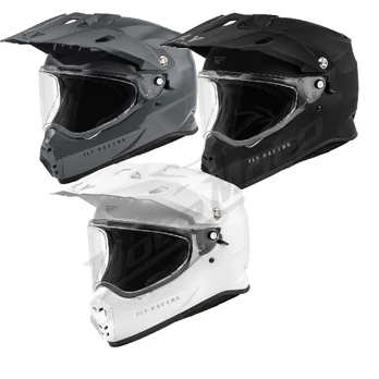 FLY RACING Trekker Solid krosinis šalmas