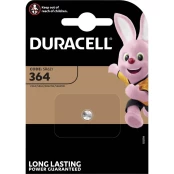 DURACELL AG1/LR361 (364) 1.5V elementas kaina