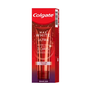 Colgate Max White Ultra Active Foam 50ml Unisex Dantų pasta