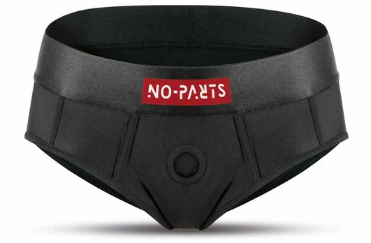 No-Parts Robin Adjustable Strap-On Harness M - Ergonomic, Juodas