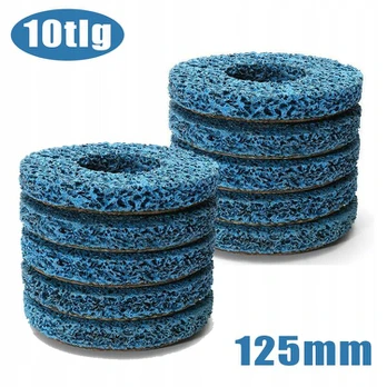 10x diskas šlifavimo diskas rūdžių šalinimo vilna 125mm