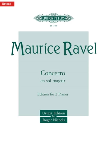 Piano Concerto in G major (Urtext Edition)