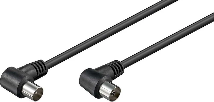 Goobay antenos kabelis 1,5 m juodas (11525)