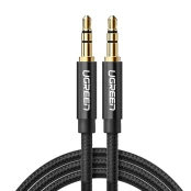 [Užsakomoji prekė] Kabelis Audio Jack į Jack 2m - Ugreen (50363) - Juodas kaina