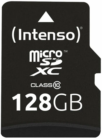 Intenso SD MicroSD atminties kortelė 128GB SDXC Class10