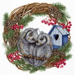 Owl Devotion SNV-712 - Siuvinėjimo rinkinys