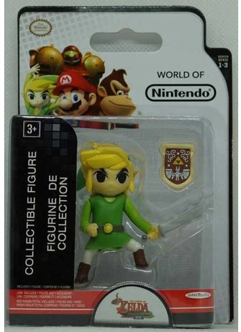 Jakks Pacyfic Nintendo W3 Mario figūrėlė Link 78278 6 cm