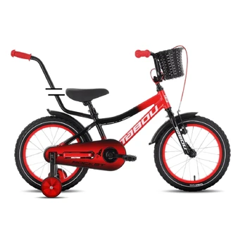 Children's bicycle TABOU Rocket Alu, 16" black-red