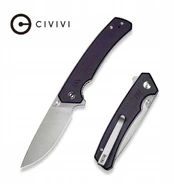 CIVIVI Merit 14C28N purpurinis Micarta peilis kaina