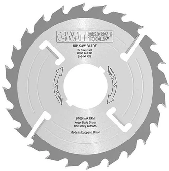 Cmt MULTI-RIP WITH RAKERS 300x4x80 Z=24+4 ATB