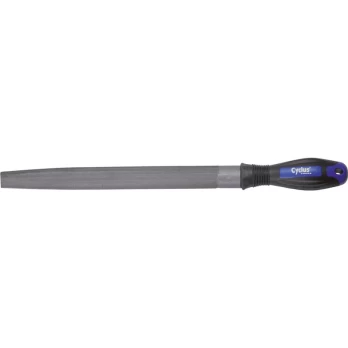 Įrankis Cyclus Tools file Half-round 250mm with plastikas handle (720544)