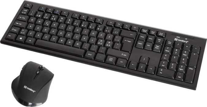 Klaviatūra Sandberg Wireless Office DesktopSet Nr