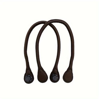 Madingos atsegamos rankinės petnešos, PU Handbag Brown