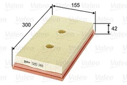 Oro filtras VALEO 585148 kaina