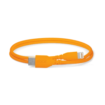RODE SC21 - Kabelis USB-C - Lightning 30cm Oranžinis