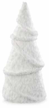 Dekoracija, "Eglutė", 14 cm, balta