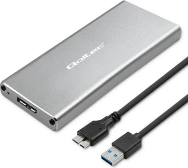 Enclosure M.2 SSD drive SATA,NGFF,USB 3.0,2TB