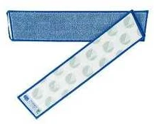 Multi Moppe 60 cm med Velcro Microfiber Blå,1 Stk