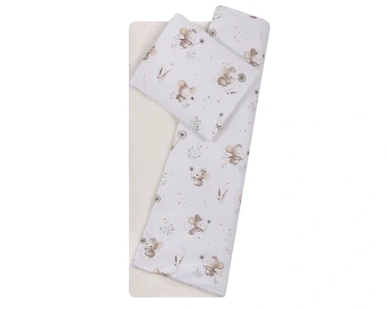 Bedding set to Strolley - 634 - BOUCLA / COTTON - ECRU