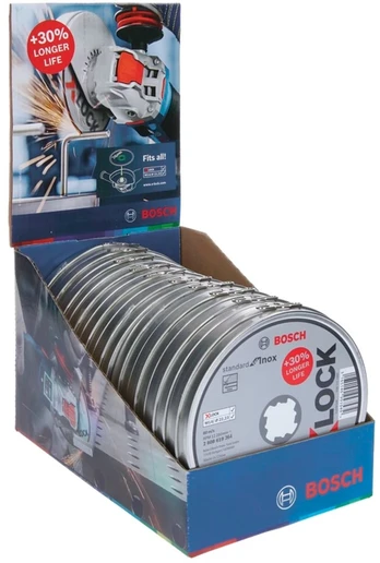 Bosch X-LOCK pjovimo diskas standartinis Inox, Ø 125mm