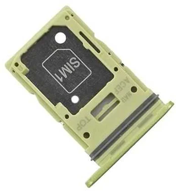 SIM kortelės laikiklis Samsung A356 A35 5G Awesome Lemon originalus (service pack)