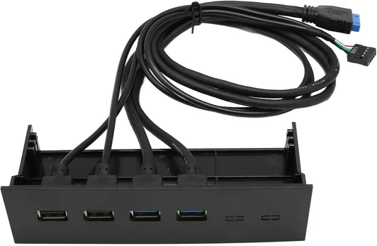 Priekinio skydelio Usb 3.0 šakotuvas 5.25" 4 prievadai