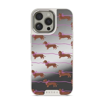 Always Late - iPhone 16 Pro Max Case, Elite Mirror Light (MagSafe) / Silver