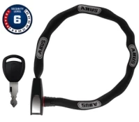 Dviračio spyna Abus 6806K, juoda, 1100 mm kaina
