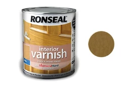 Greitai džiūstantis lakas RONSEAL Interior Varnish, dark oak, 0,75 l kaina