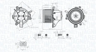 Vidaus pūtiklis MAGNETI MARELLI 069412779010