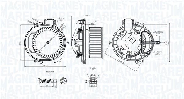 Vidaus pūtiklis MAGNETI MARELLI 069412722010