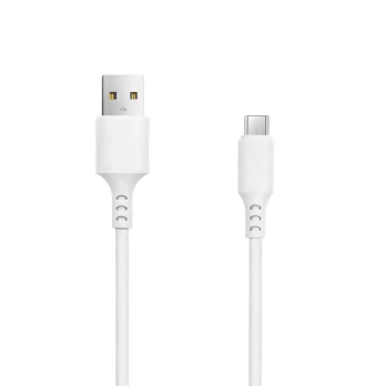 Setty cable USB - microUSB 1,0 m 2A white NEW