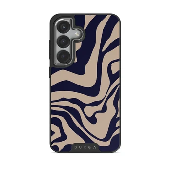 Vigilant - Samsung Galaxy S25 Case, Elite Dark (Magnetic) / Silver