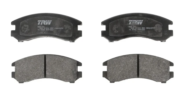 TRW GDB731 Brake pad set
