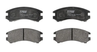 TRW GDB731 Brake pad set kaina